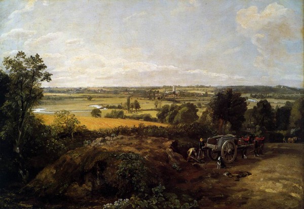 The Stour-Valley with the Church of Dedham by John Constable